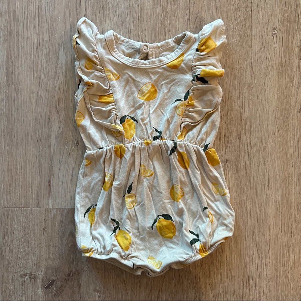 Kyte Baby Lemon Bubble Romper
